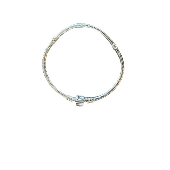 Pandora Snake Charm Bracelet Silver 7.5 inches